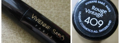 Винная любовь с  помадой Vivienne sabo Rouge Vintage 409