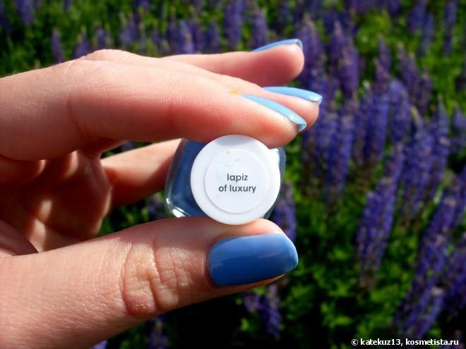 Ногти цвета неба... Essie nail polish 94 lapiz of luxury
