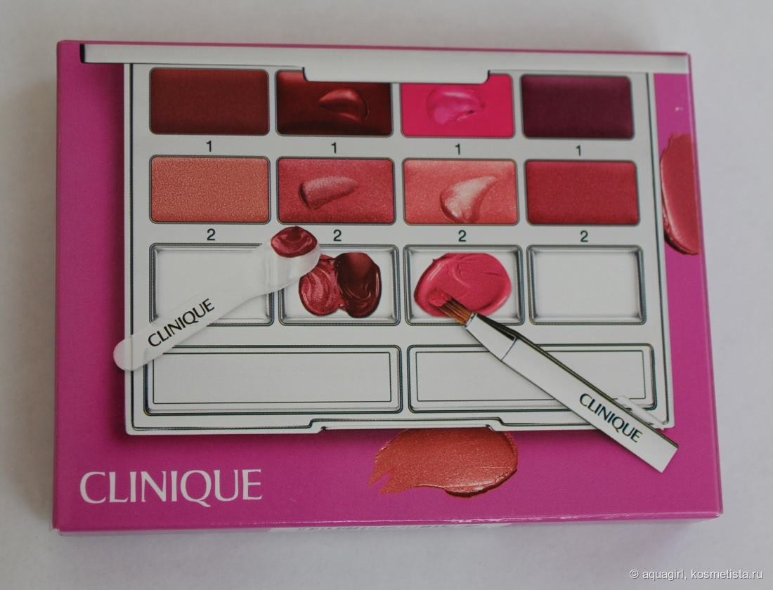 Clinique Pretty Easy Lip Palette - творческий подход к макияжу губ