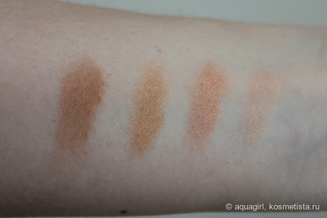 Солнечный макияж с пудрой Diorskin Nude Air Glow Powder 001 Fresh Tan
