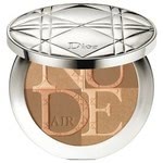 Солнечный макияж с пудрой Diorskin Nude Air Glow Powder 001 Fresh Tan