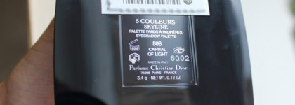 Dior 5 Couleurs Skyline Couture Colours & Effects Eyeshadow Palette #806 Capital Of Light