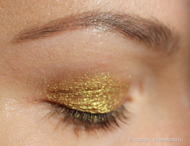 Пигмент MAC Old Gold - золотой запас моей косметички