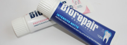 Положительный отзыв на зубные пасты Biorepair: Gum Protection и Intensive Night Repair