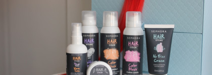 Новинка от Sephora Collection - линейка оттеночных спреев и средств для укладки или как почувствовать себя единорогом