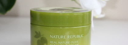 Очищение с Nature Republic: Real Nature Argan Foam Cleanser, Real Nature Olive Cleansing Cream, Jeju Sparkling All In One Cleansing Pads