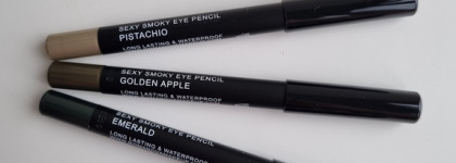 Три роскошных зелёных карандаша Sexy Smoky Eye Pencil в наборе Green Passion от Romanovamakeup