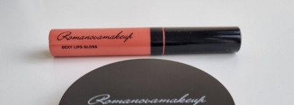 Sexy Lips Gloss Flirty и Sexy Cream Blushes Shiny Peach от Romanovamakeup