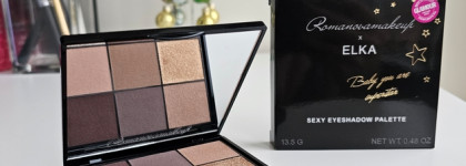 Romanovamakeup × ELKA sexy eyeshadow pallete (spices & cacao)