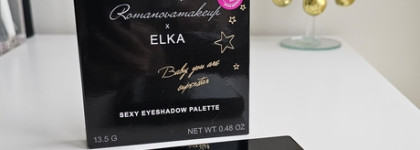 Romanovamakeup × ELKA sexy eyeshadow pallete (spices & cacao)
