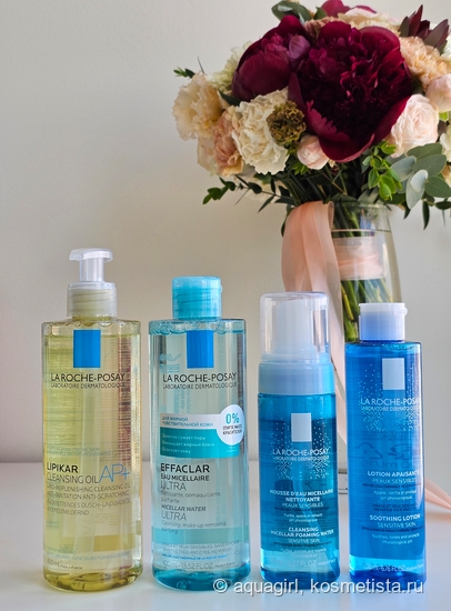 Средства для очищения тела и лица от La Roche-Posay
