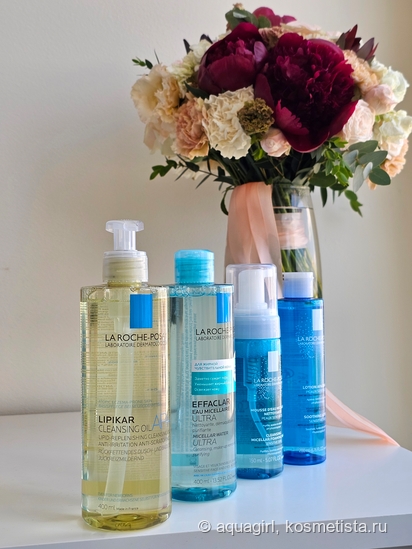 Средства для очищения тела и лица от La Roche-Posay