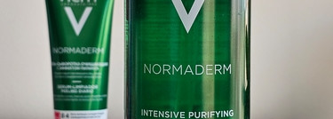 Два средства очищения Vichy из серии Normaderm