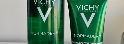 Два средства очищения Vichy из серии Normaderm