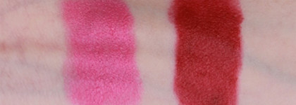 Revlon Colorburst Matte Balm в оттенках 250 Standout и 220 Showy