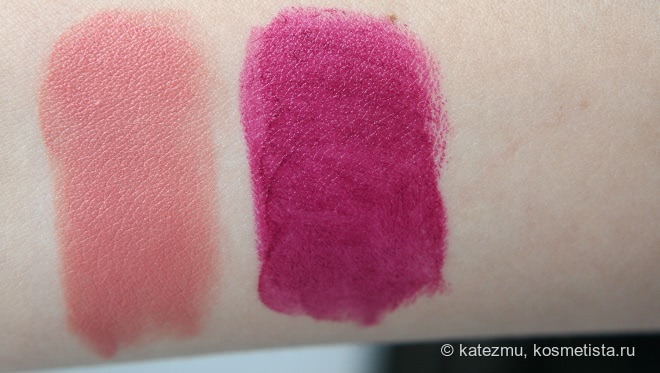 Essence lipstick Velvet Matt 23 и 24. А матт ли это?