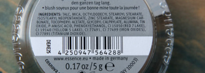 Повседневные румяна от Essence Silky Touch Blush 100 Indian Summer