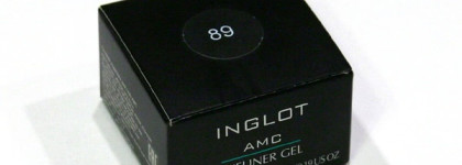Упрямство - обратная сторона стойкости, или Гелевая подводка Inglot AMC Eyeliner Gel #89
