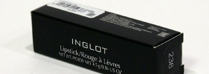 Моя идеальная сливовая - помада Inglot Lipstick #236