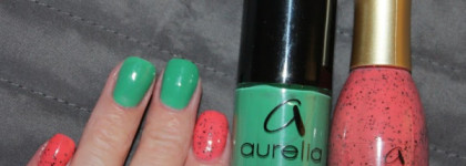 Летний маникюр с лаками Aurelia