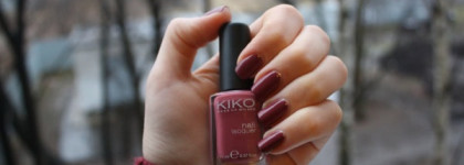Kiko Milano nail lacquer 365 Tattoo Rose