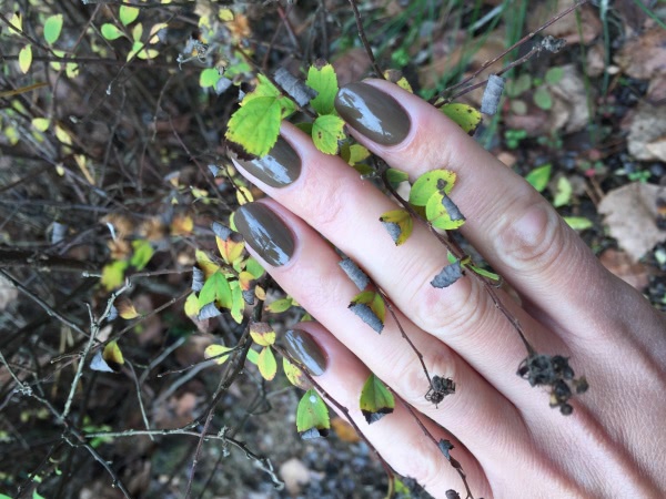 Моя осень с OPI Nail Laquer a-taupe the space needle