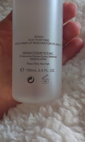 Kanebо Sensai Silky Purifying Gentle Make-up Remover for Eye and Lip