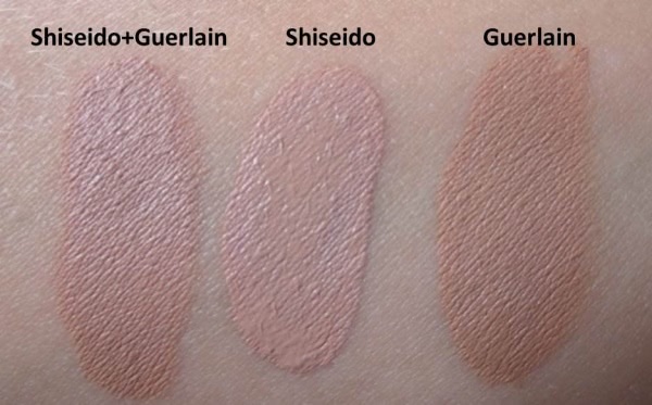 Переходный период с тональными основами Guerlain и Shiseido
