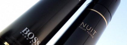 Альтернативное решение на лето. Дезодорант и лосьон для тела Hugo Boss Pour Femme Nuit