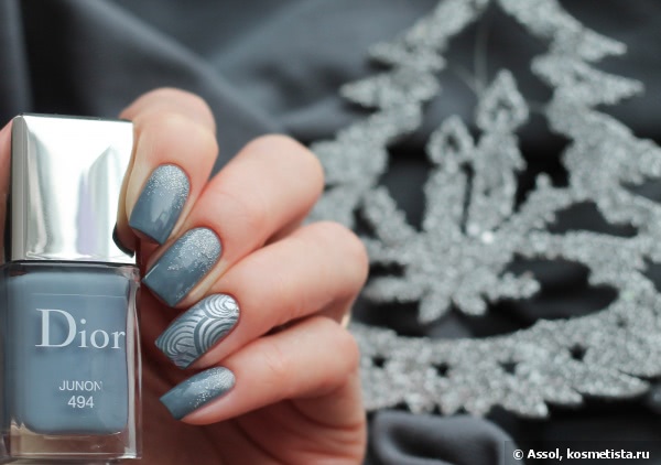 Dior 494 Junon или как сделать серый праздничным
