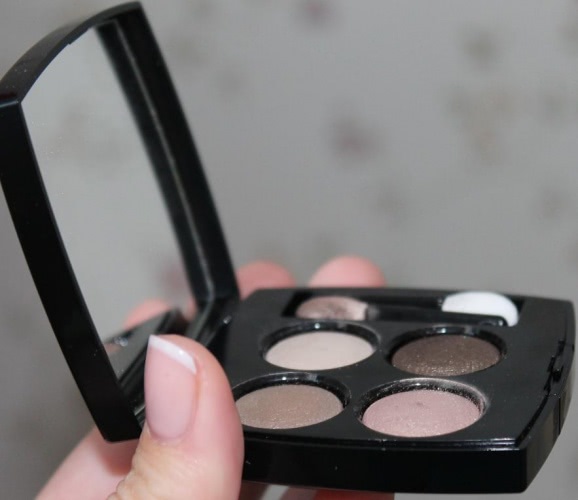 Моя осенняя любовь-Chanel Les 4 Ombres Multi Effect Quadra Eyeshadow #214 Tisse Mademoiselle