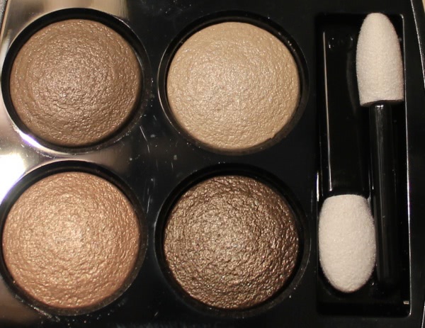 Моя осенняя любовь-Chanel Les 4 Ombres Multi Effect Quadra Eyeshadow #214 Tisse Mademoiselle