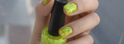 Неоновый и корейский Tonymoly Tony Nail SH03 Neon Round