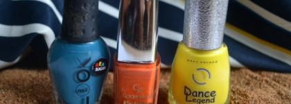 Три летних песка Dance Legend, Golden Rose, NailLOOK