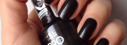 Не просто чёрный Rimmel Lycra Pro #398 Black pearl