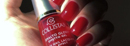 Божественный и Дьявольский Collistar gloss nail lacquer Gel effect - 578 Rosso Impulsiva