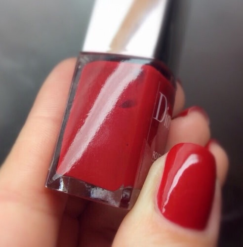 Новогодняя классика - красный! Dior vernis #999 Rouge