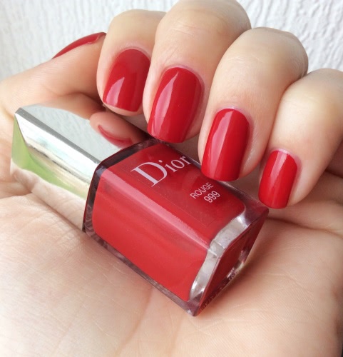 Новогодняя классика - красный! Dior vernis #999 Rouge
