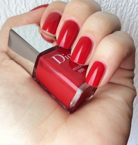 Новогодняя классика - красный! Dior vernis #999 Rouge
