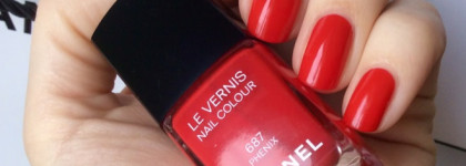 Идеальный красный? Chanel Le Vernis Nail Colour #687 Phenix