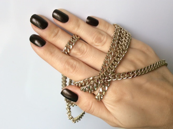 YSL La Laque Couture Nail Lacquer #28 Bronze Aztec