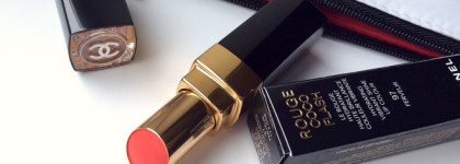 Chanel: Помада-блеск и Гель для бровей