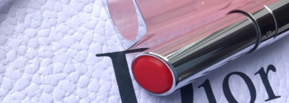 Обновлённый бальзам для губ Dior Addict Lip Glow в оттенке 015 Cherry