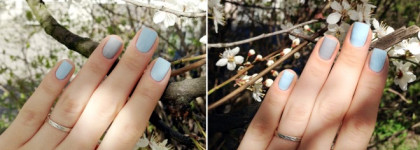 Весенние цвета и цветы - Color club "In de-nile" и Kiko 329