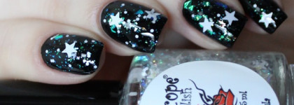 El Corazon Kaleidoscope Декоративный Топ Забава - № Z-21 Загадка на черной подложке Ноготок №07