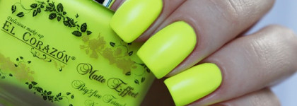 El Corazon Matte Effect Neon. Часть 1-я