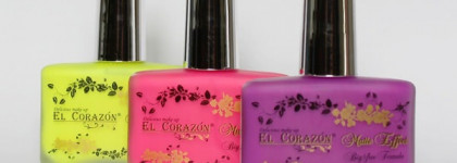 El Corazon Matte Effect Neon. Часть 1-я