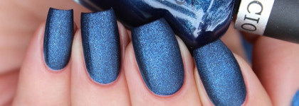 Мой любимый "замшевый" Cuccio - Cobalt Cool и немного дизайна