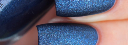 Мой любимый "замшевый" Cuccio - Cobalt Cool и немного дизайна