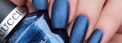 Мой любимый "замшевый" Cuccio - Cobalt Cool и немного дизайна